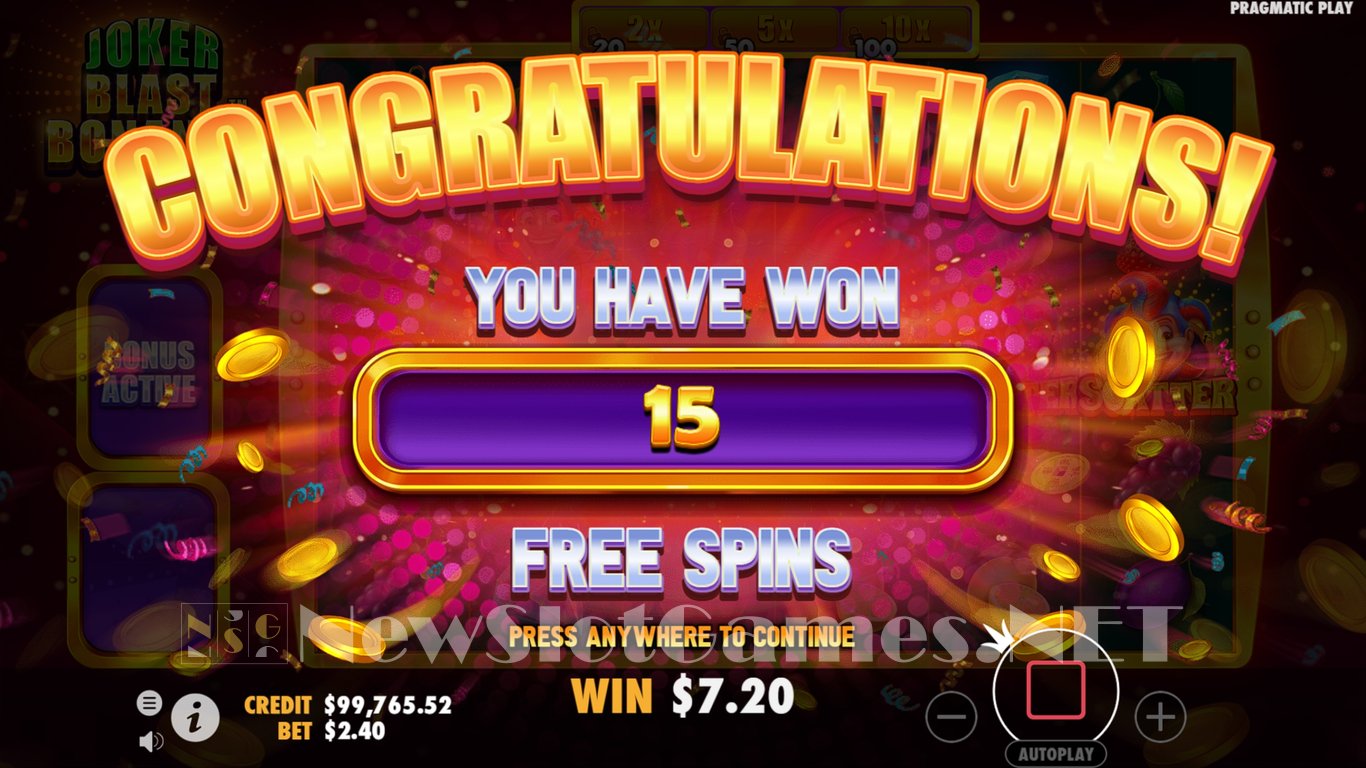 Joker Blast Bonanza Slot Slot Image in Demo - pic. 11