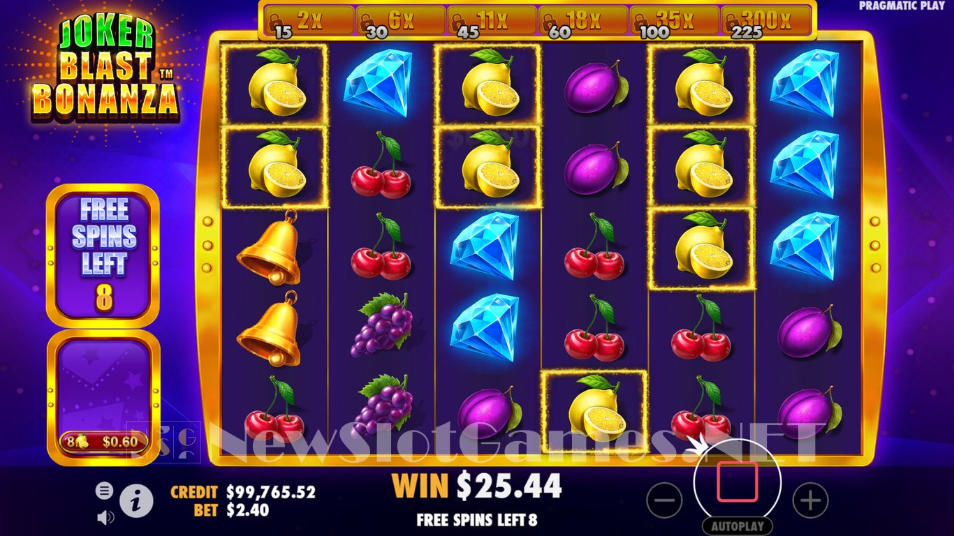 Joker Blast Bonanza Slot Slot Image in Demo - pic. 15