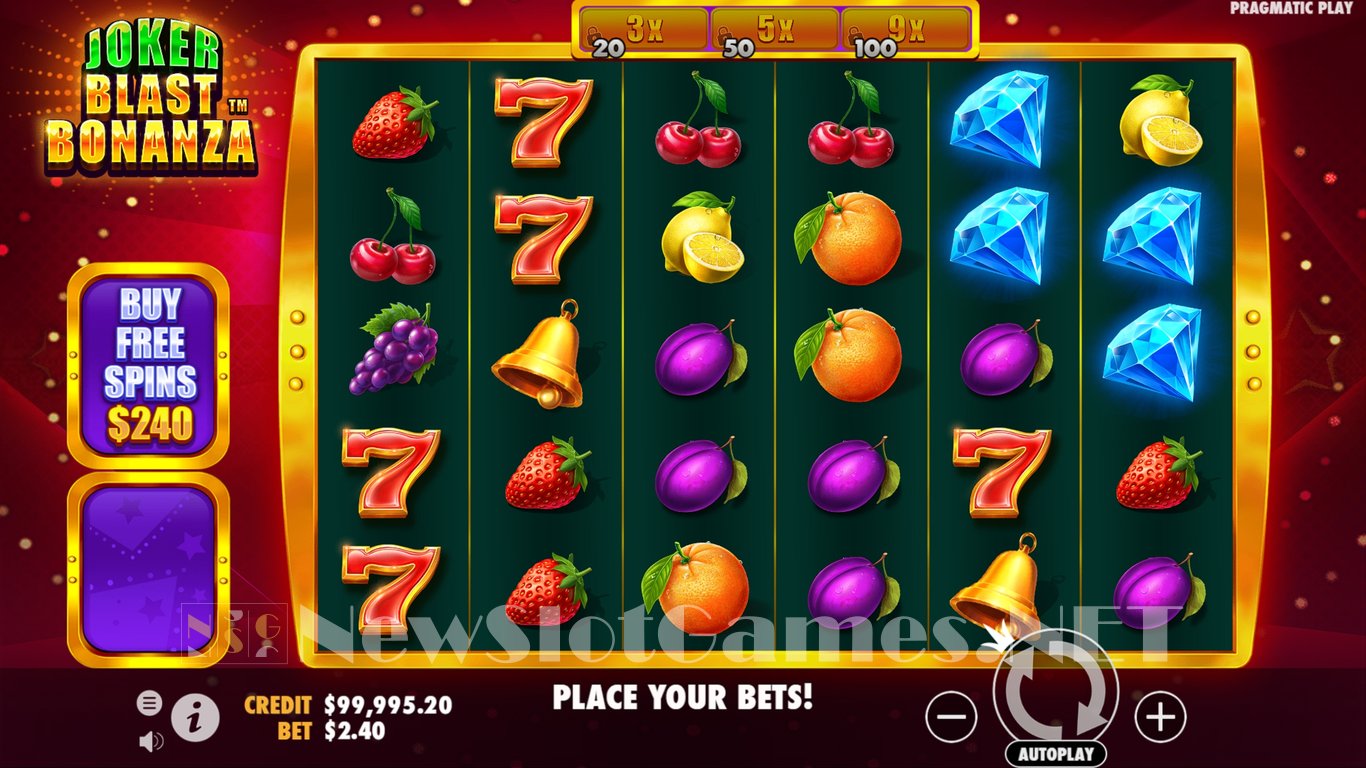 Joker Blast Bonanza Slot Slot Image in Demo - pic. 2
