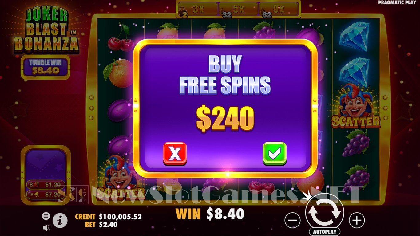 Joker Blast Bonanza Slot Slot Image in Demo - pic. 9
