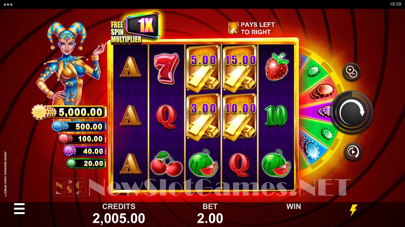Joker Bonanza Cash Spree Slot Slot Image in Demo - pic. 2