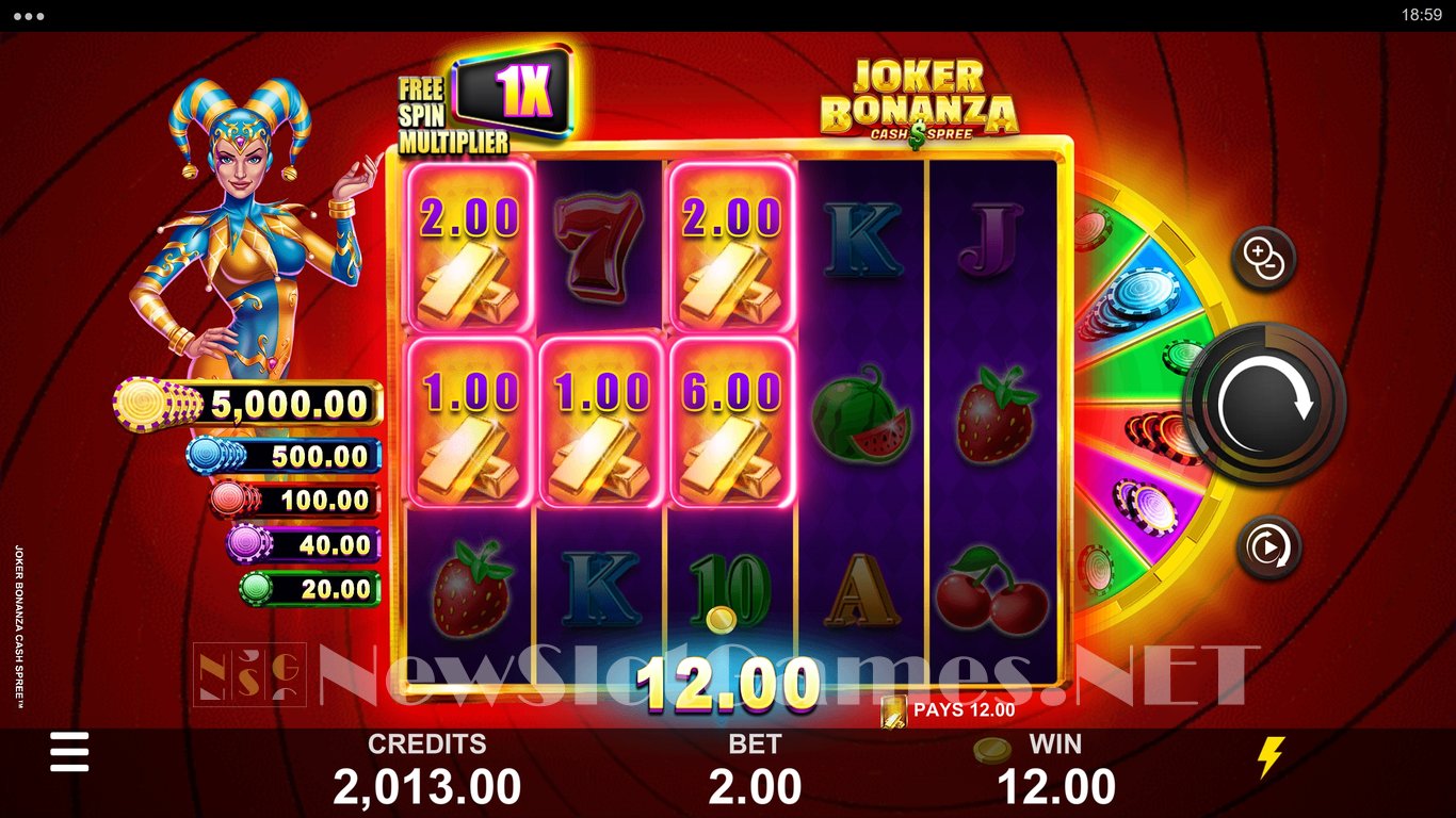 Joker Bonanza Cash Spree Slot Slot Image in Demo - pic. 4