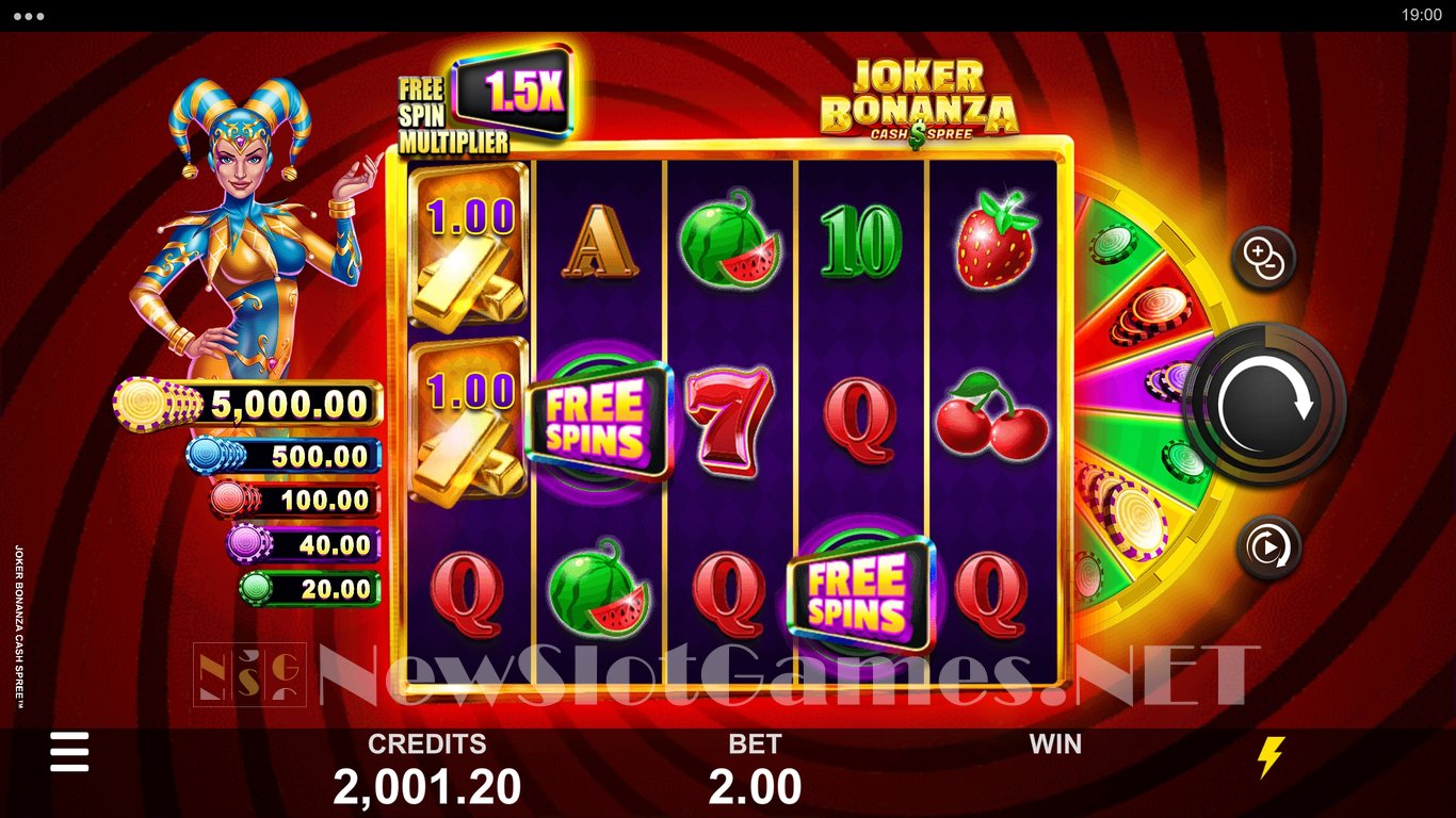 Joker Bonanza Cash Spree Slot Slot Image in Demo - pic. 8