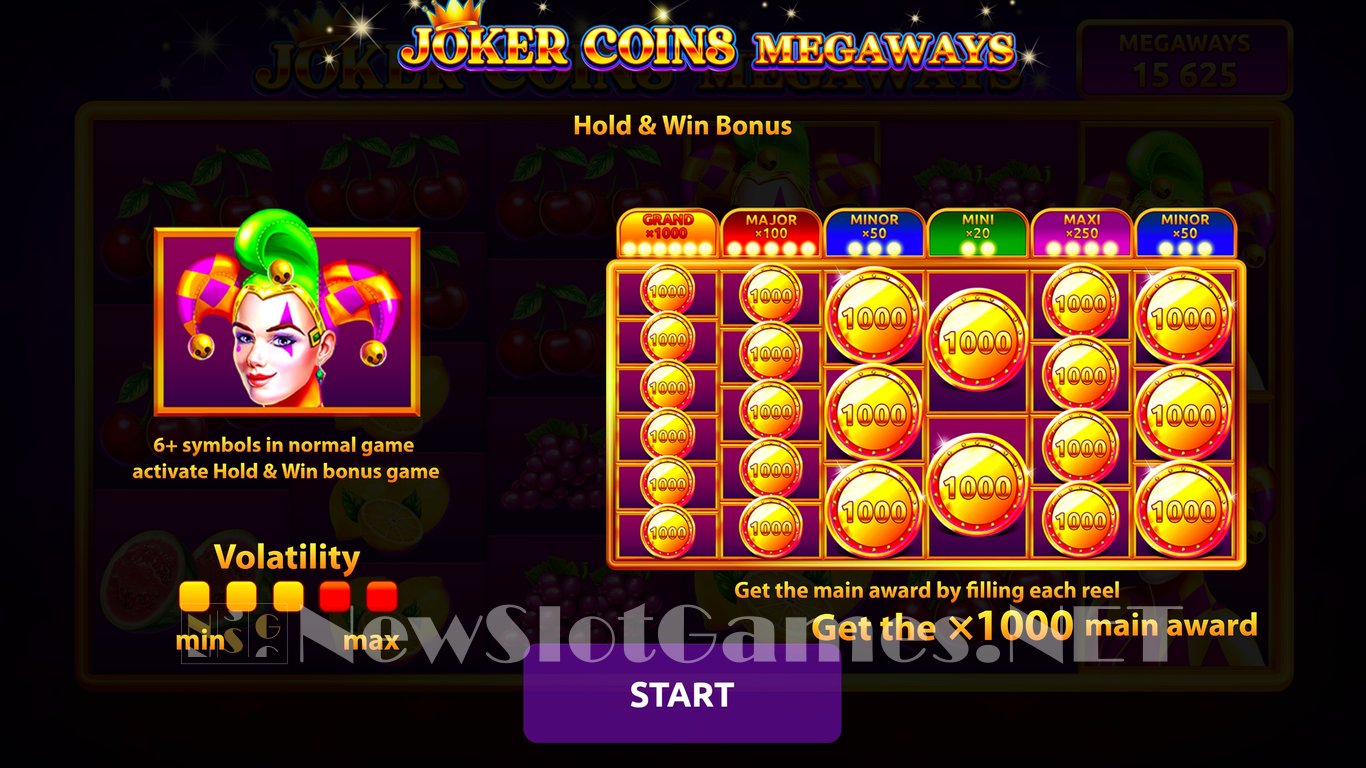 Joker Coins Megaways Slot Demo Image