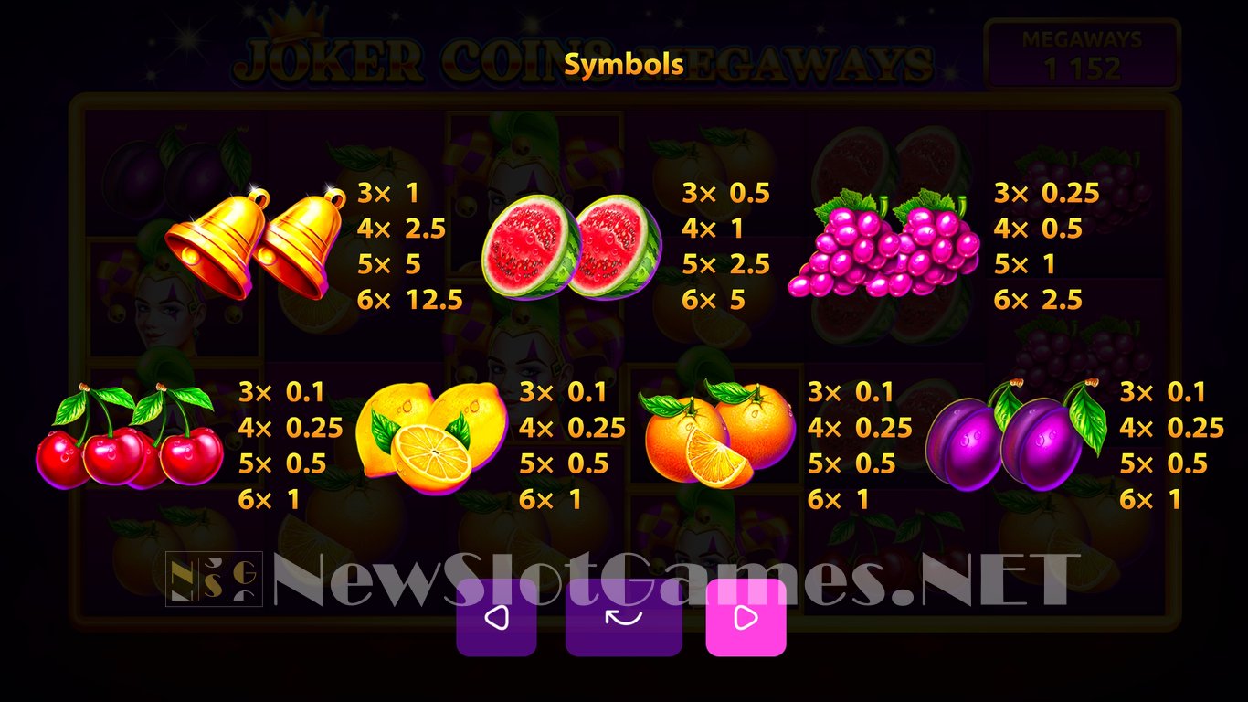 Joker Coins Megaways Slot Slot Image in Demo - pic. 19