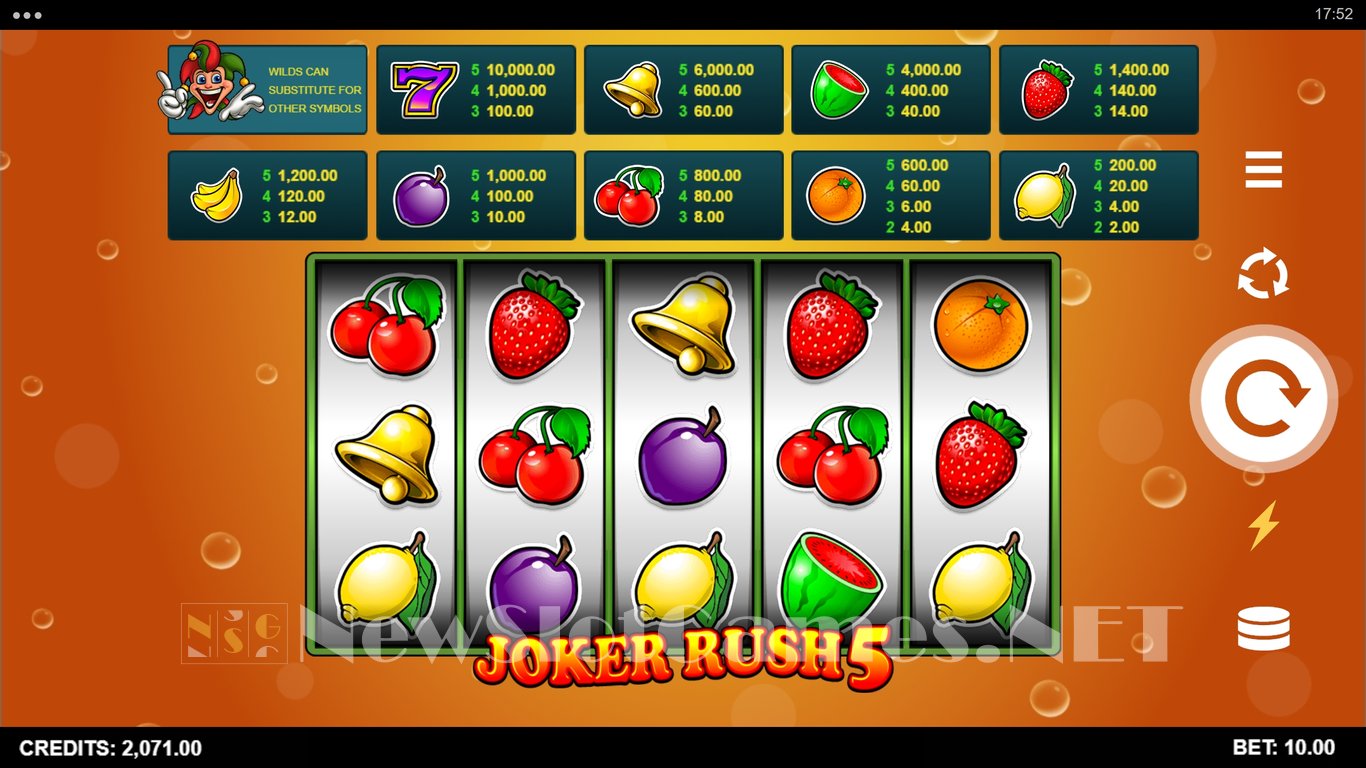 Joker Rush 5 Slot Slot Image in Demo - pic. 2