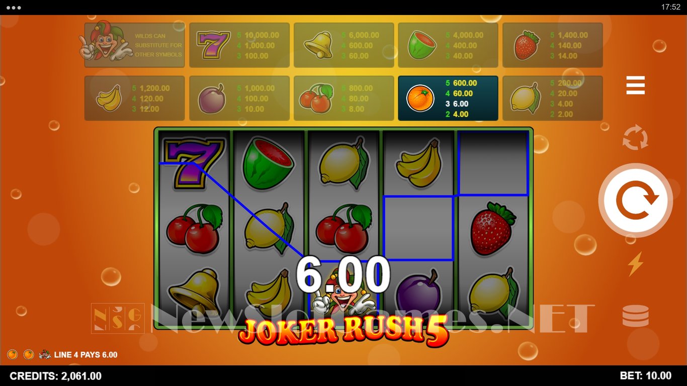 Joker Rush 5 Slot Slot Image in Demo - pic. 3