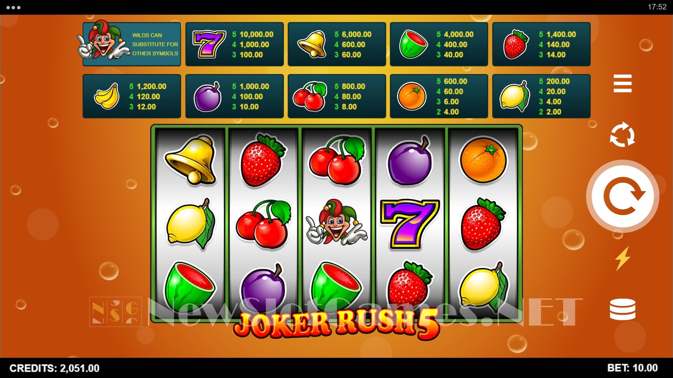 Joker Rush 5 Slot Slot Image in Demo - pic. 4