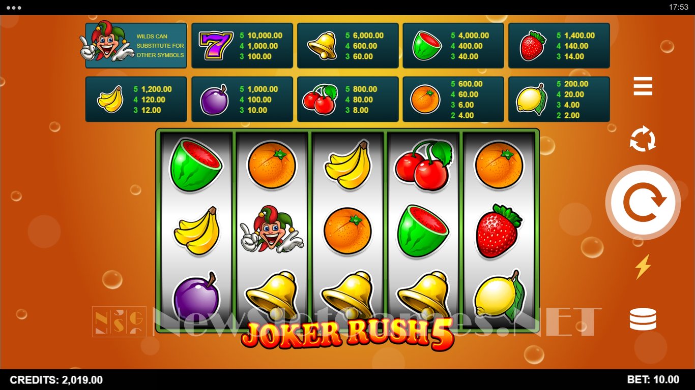 Joker Rush 5 Slot Slot Image in Demo - pic. 5