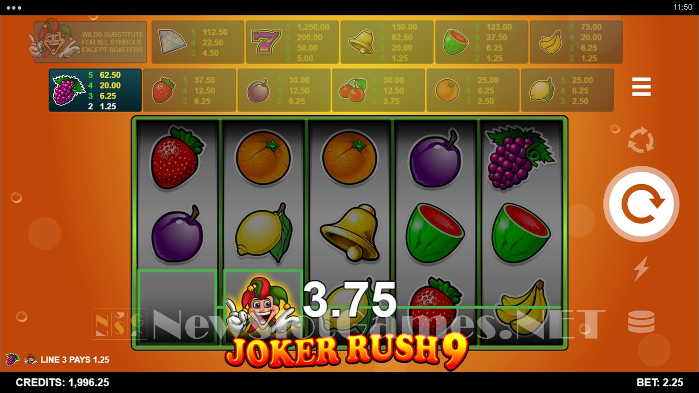 Joker Rush 9 Slot Slot Image in Demo - pic. 2