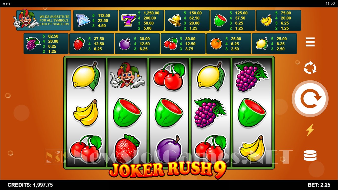Joker Rush 9 Slot Slot Image in Demo - pic. 3