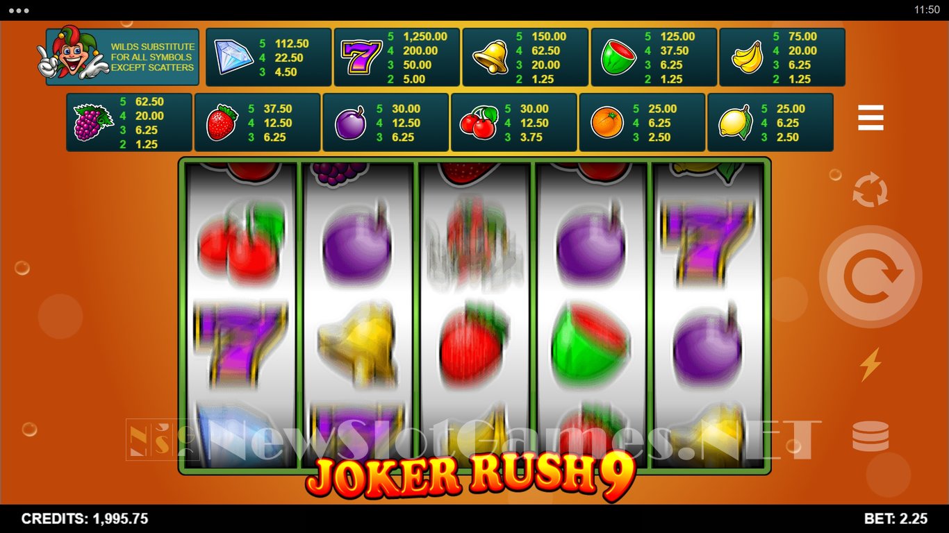 Joker Rush 9 Slot Slot Image in Demo - pic. 4