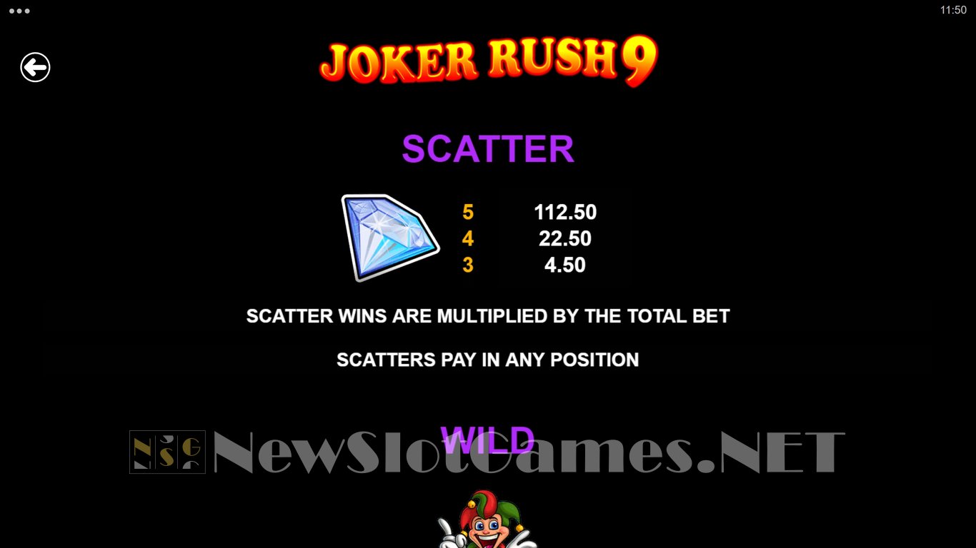 Joker Rush 9 Slot Slot Image in Demo - pic. 6