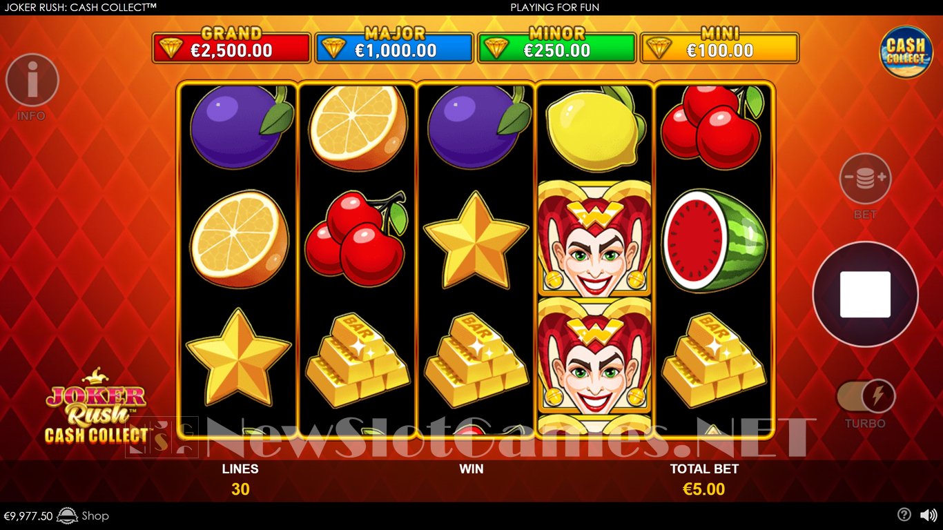 Joker Rush Cash Collect Slot Slot Image in Demo - pic. 3