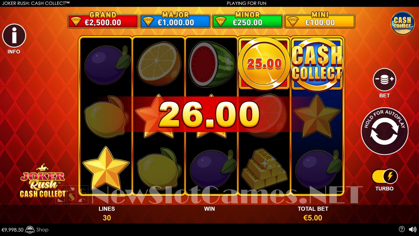 Joker Rush Cash Collect Slot Slot Image in Demo - pic. 4