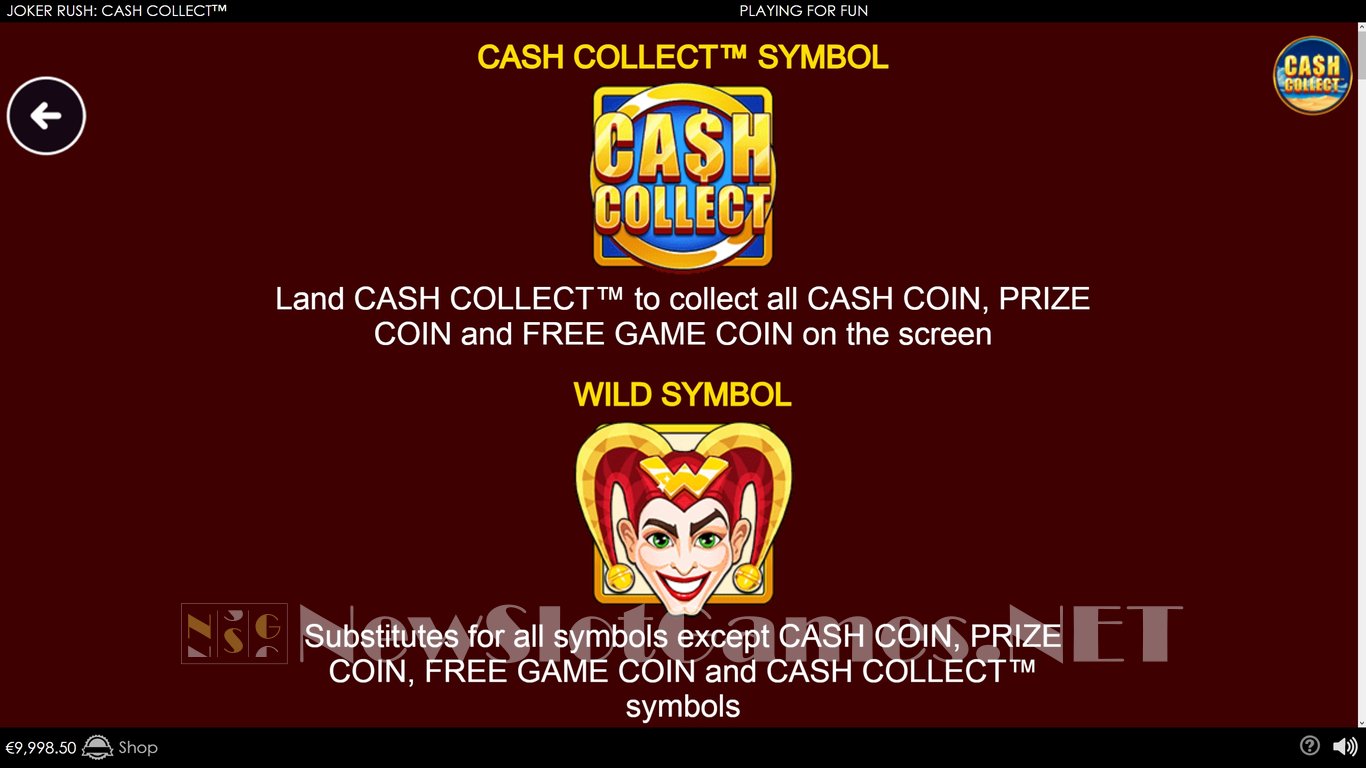 Joker Rush Cash Collect Slot Slot Image in Demo - pic. 5