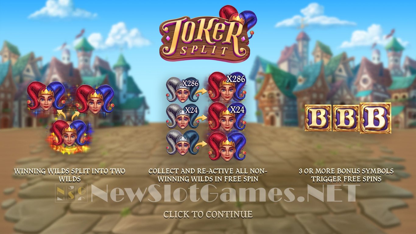 Joker Split Slot Demo Image