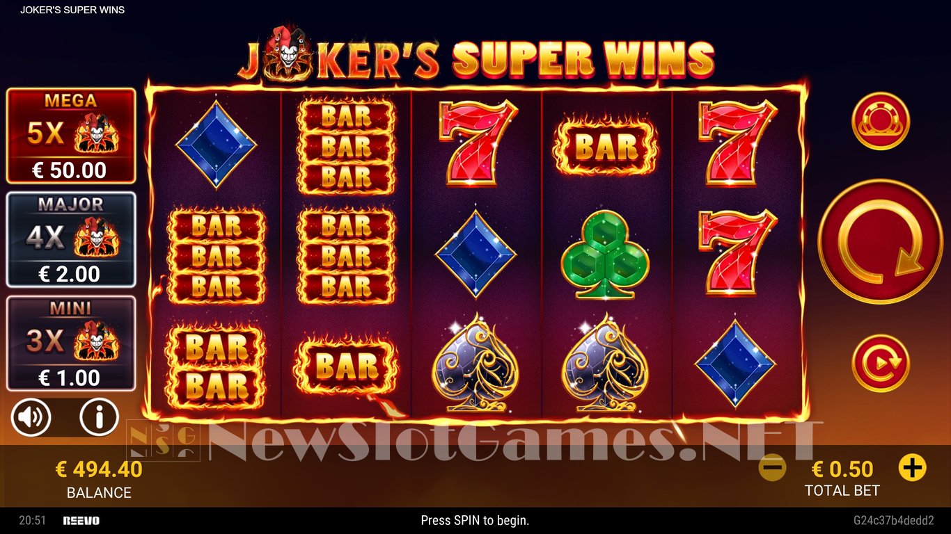 Jokers Super Wins Slot Slot Image in Demo - pic. 5