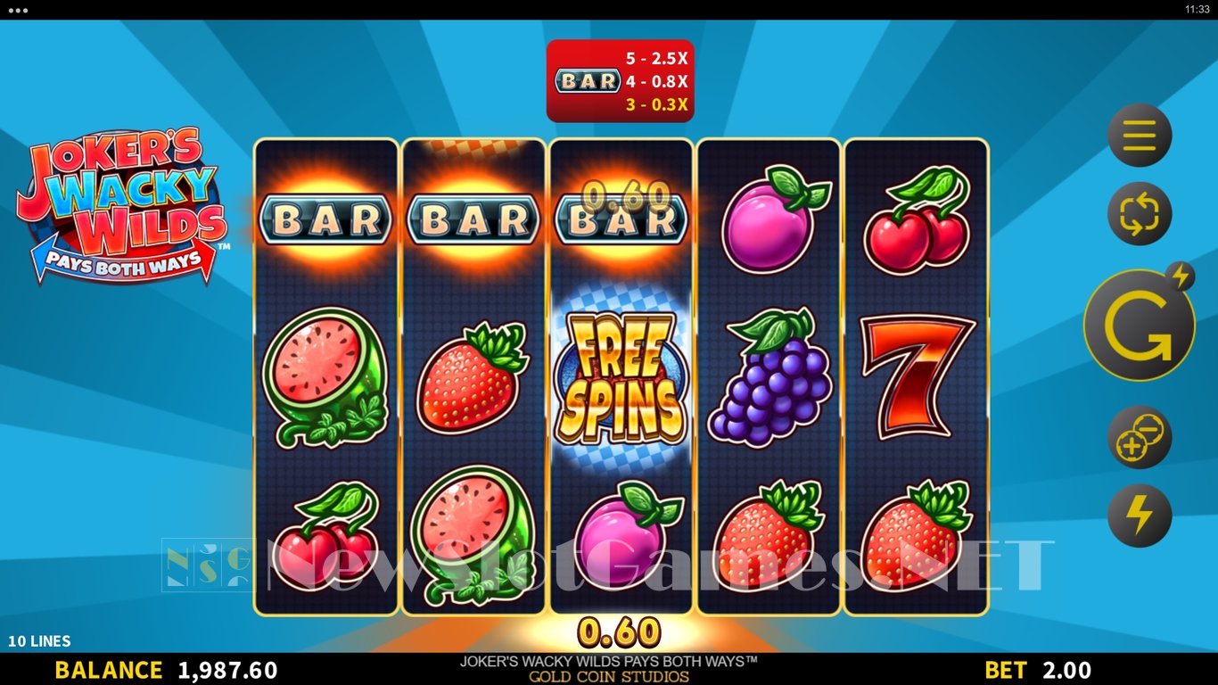 Jokers Wacky Wilds Slot Slot Image in Demo - pic. 6