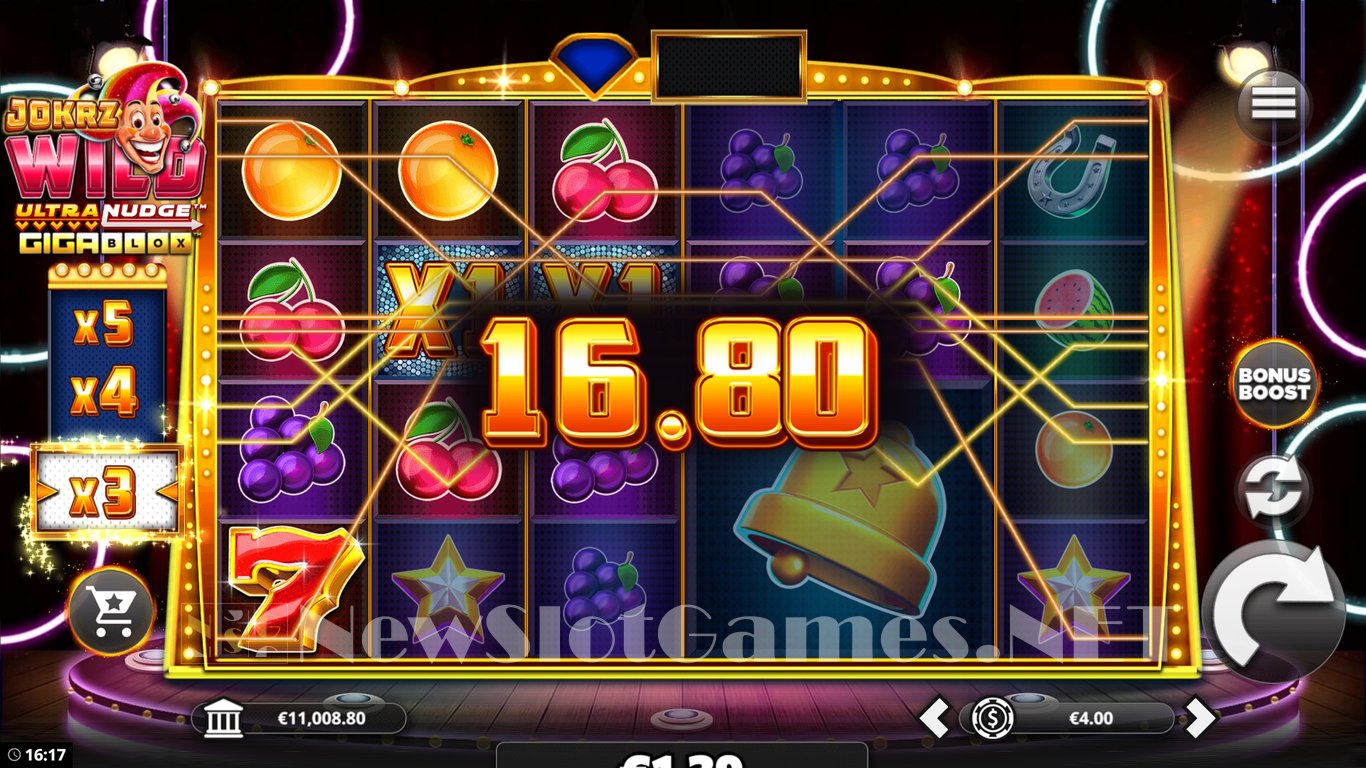 Jokrz Wild UltraNudge GigaBlox Slot Slot Image in Demo - pic. 3