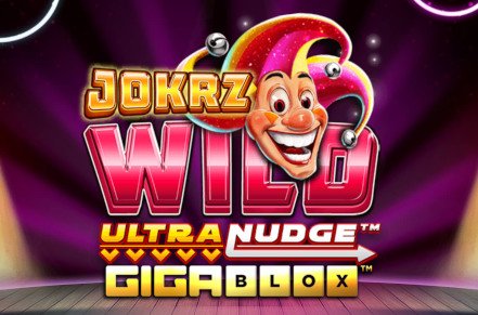 Jokrz Wild UltraNudge GigaBlox Slot Logo