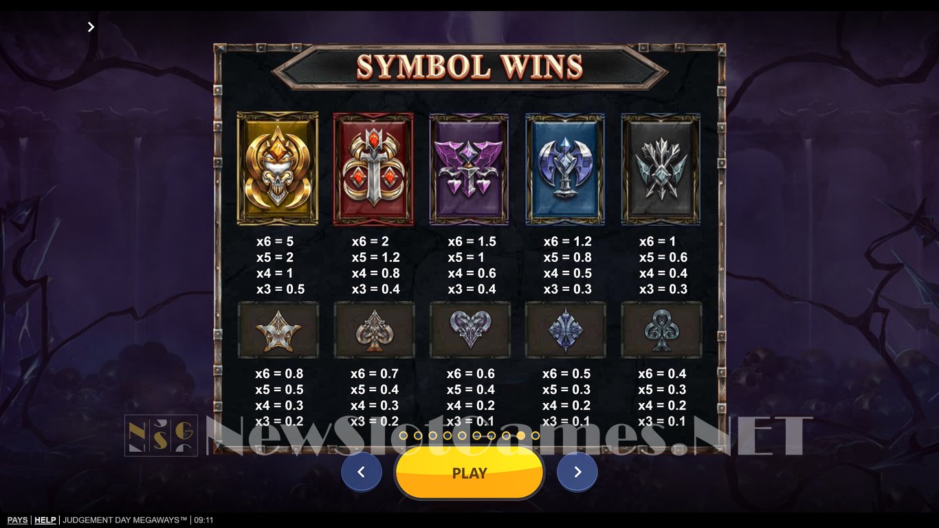 Judgement Day Megaways Slot Slot Image in Demo - pic. 13