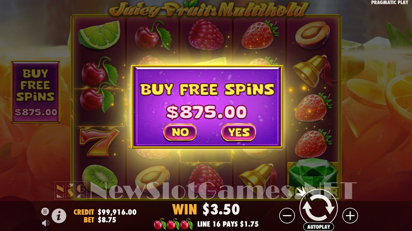 Juicy Fruits Multihold Slot Slot Image in Demo - pic. 5