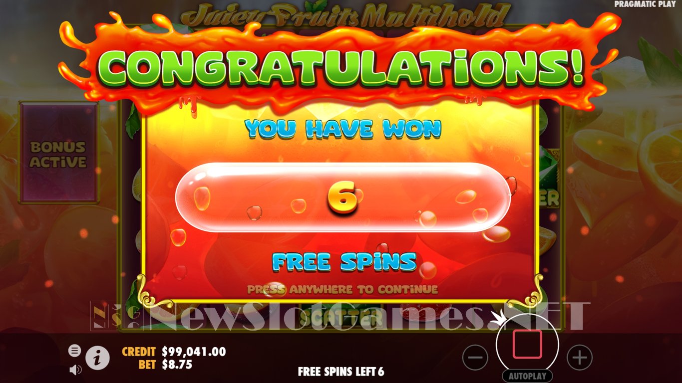Juicy Fruits Multihold Slot Slot Image in Demo - pic. 6