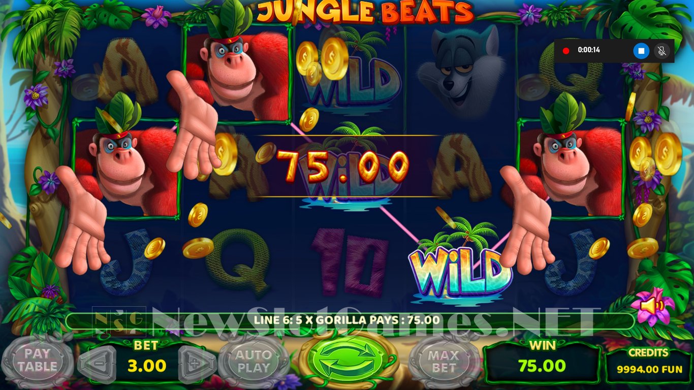 Jungle Beats Slot Slot Image in Demo - pic. 3