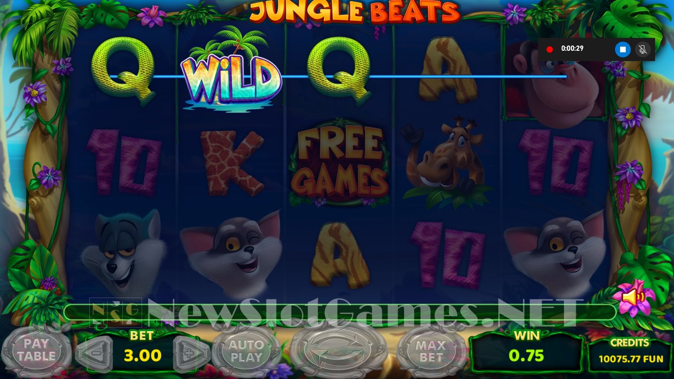 Jungle Beats Slot Slot Image in Demo - pic. 5