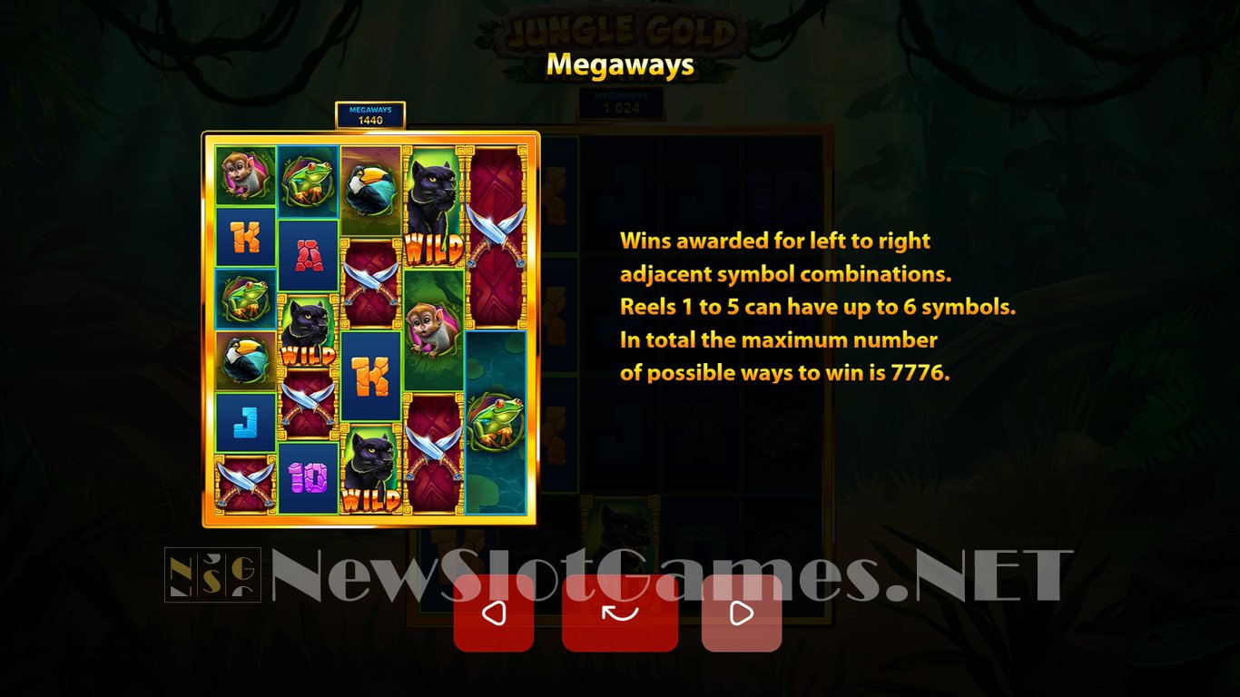 Jungle Gold Megaways Slot Slot Image in Demo - pic. 11