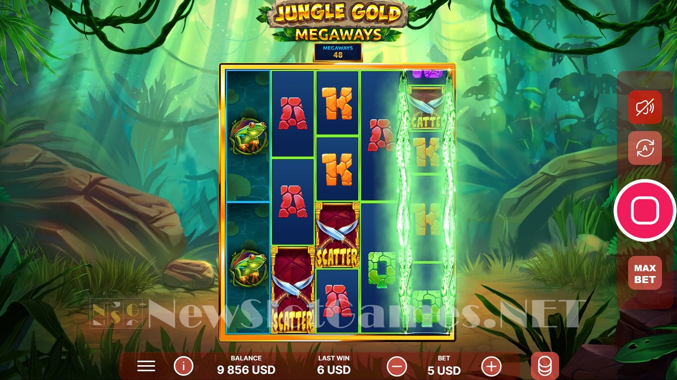 Jungle Gold Megaways Slot Slot Image in Demo - pic. 5