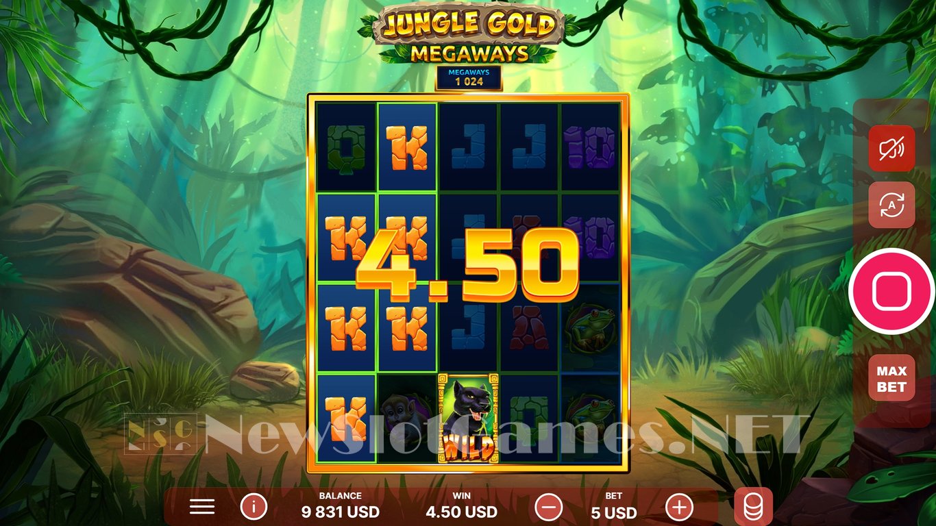 Jungle Gold Megaways Slot Slot Image in Demo - pic. 6
