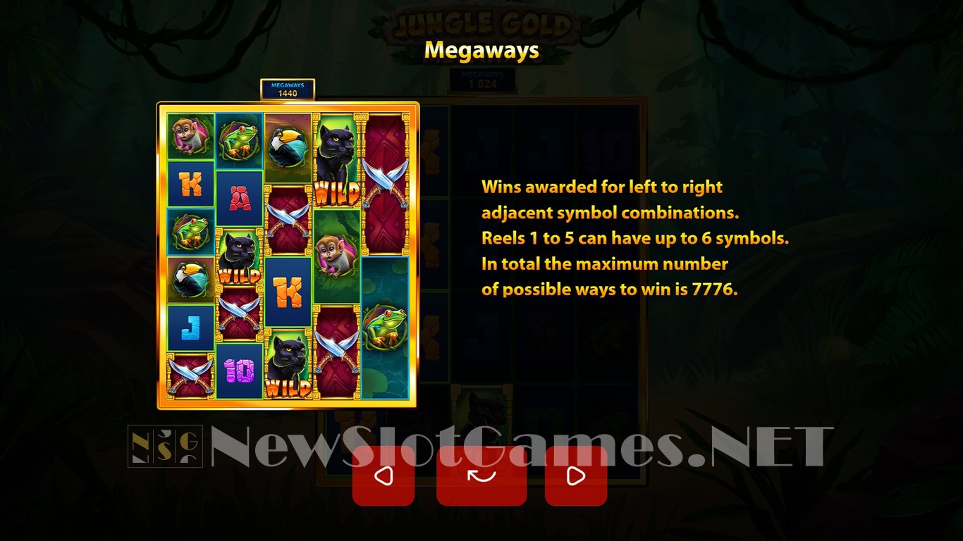 Jungle Gold Megaways Slot Slot Image in Demo - pic. 7