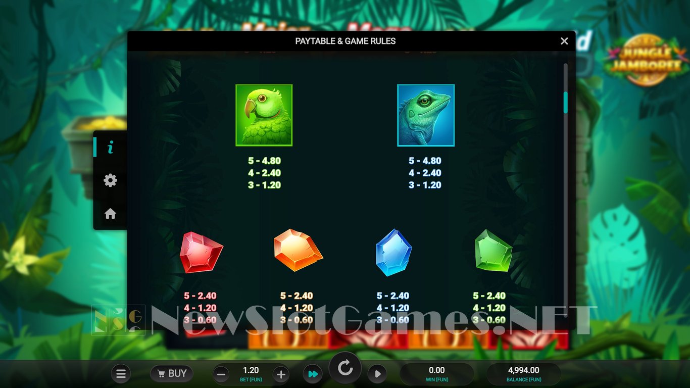 Jungle Jamboree Slot Slot Image in Demo - pic. 6