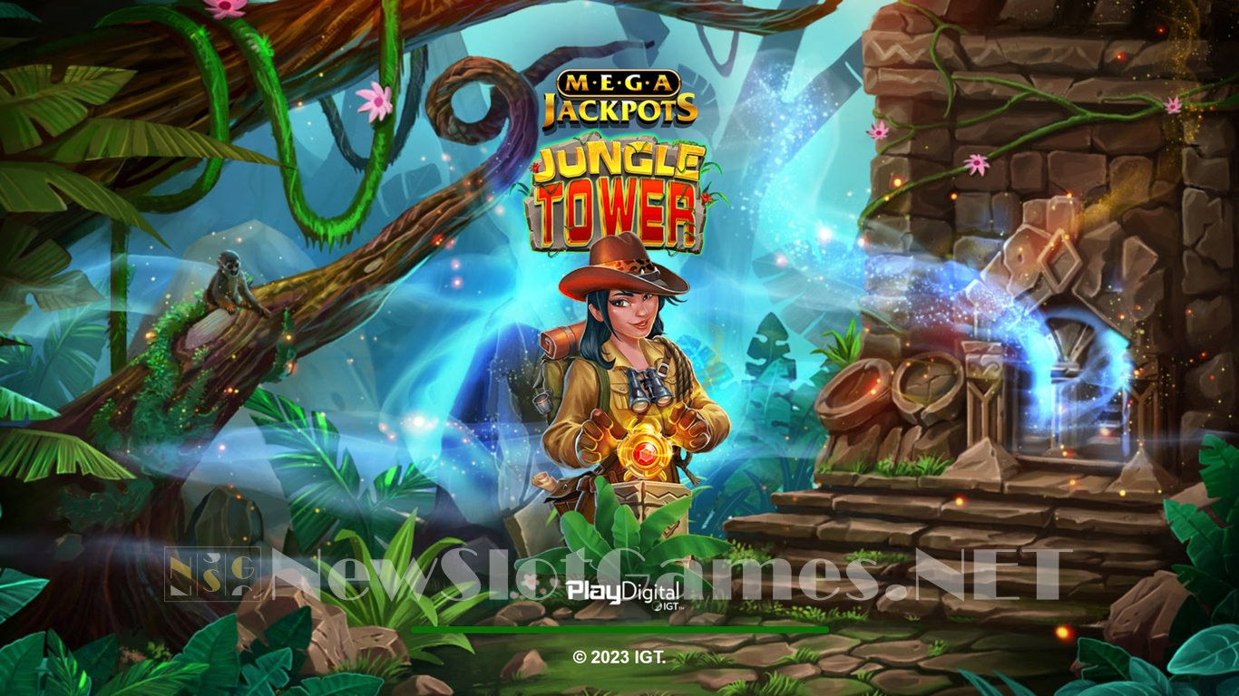 Jungle Tower MegaJackpots Slot Demo Image