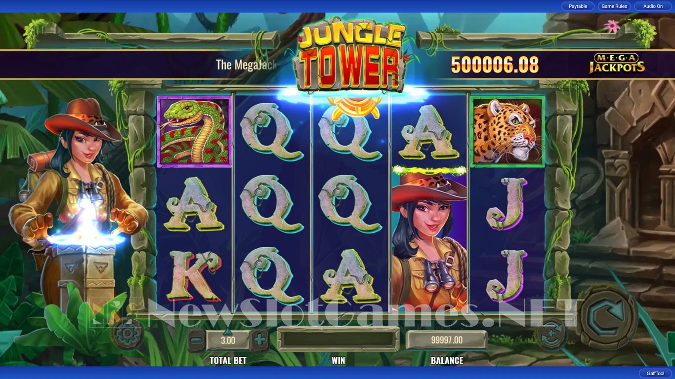 Jungle Tower MegaJackpots Slot Slot Image in Demo - pic. 2