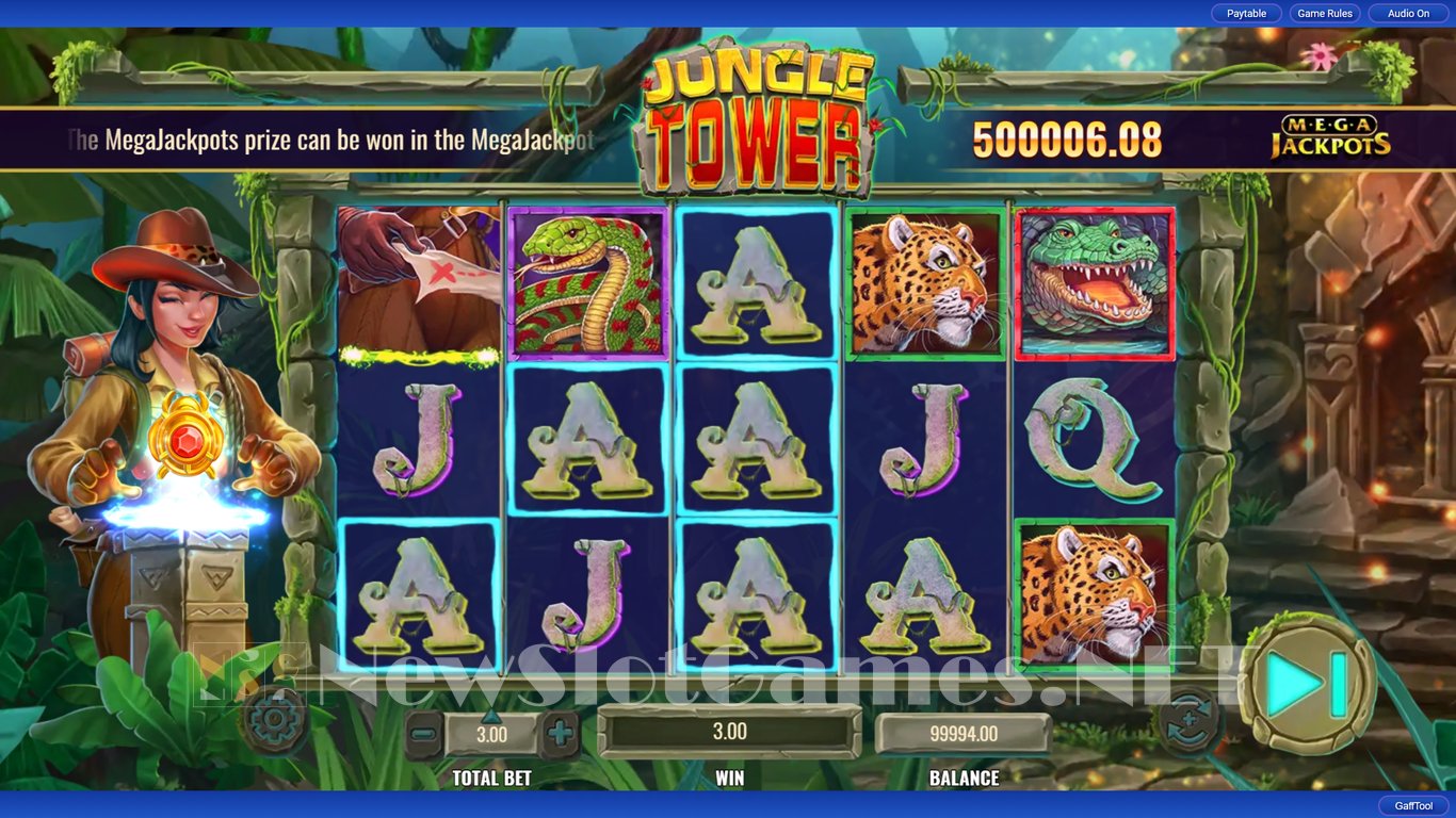 Jungle Tower MegaJackpots Slot Slot Image in Demo - pic. 3