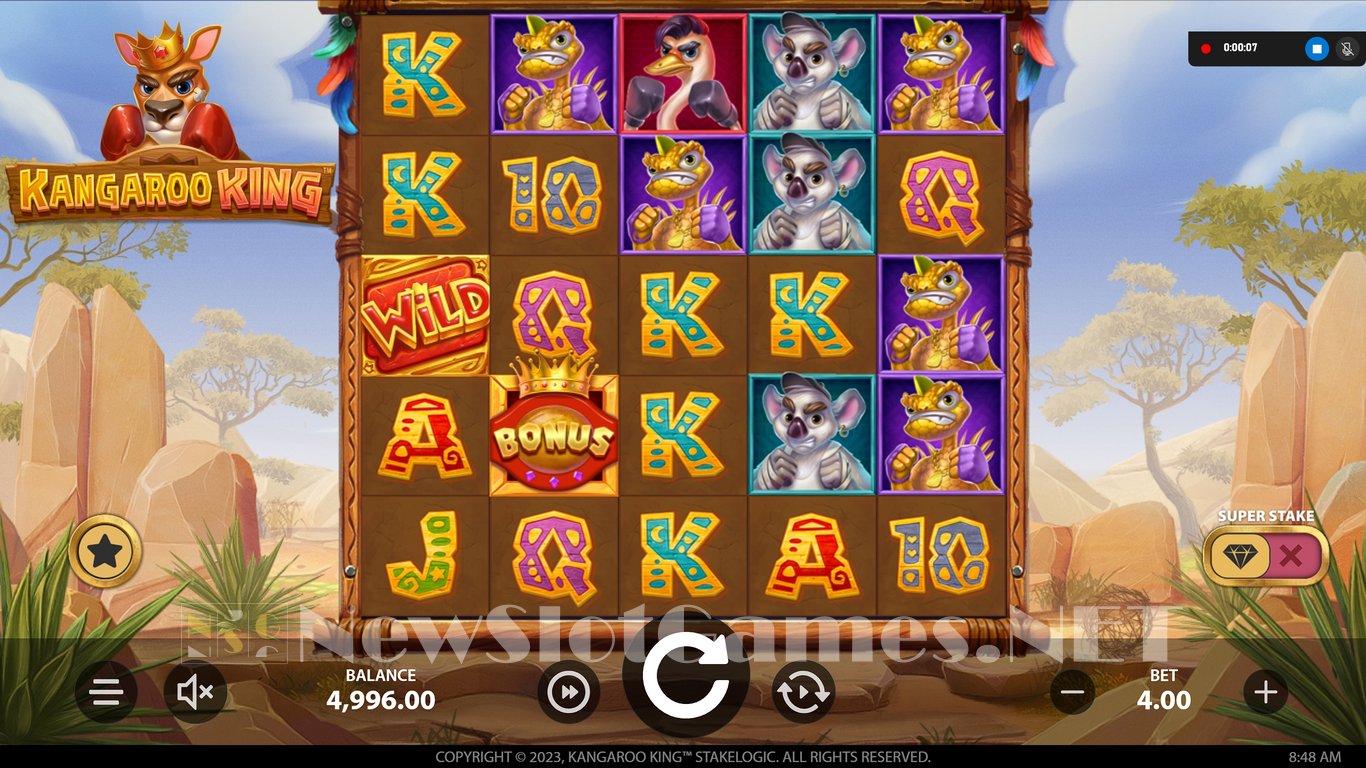 Kangaroo King Slot Slot Image in Demo - pic. 2