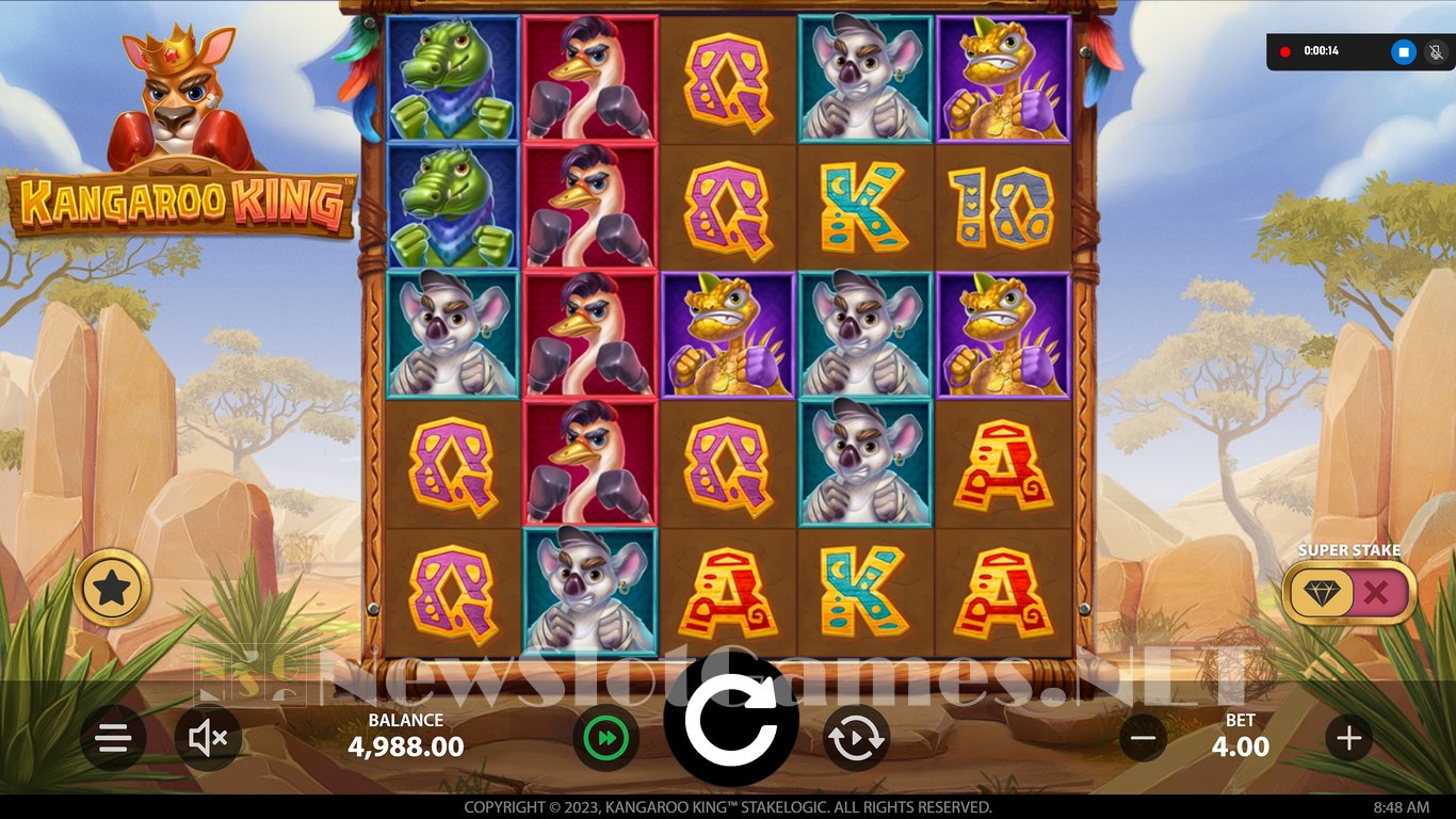 Kangaroo King Slot Slot Image in Demo - pic. 3