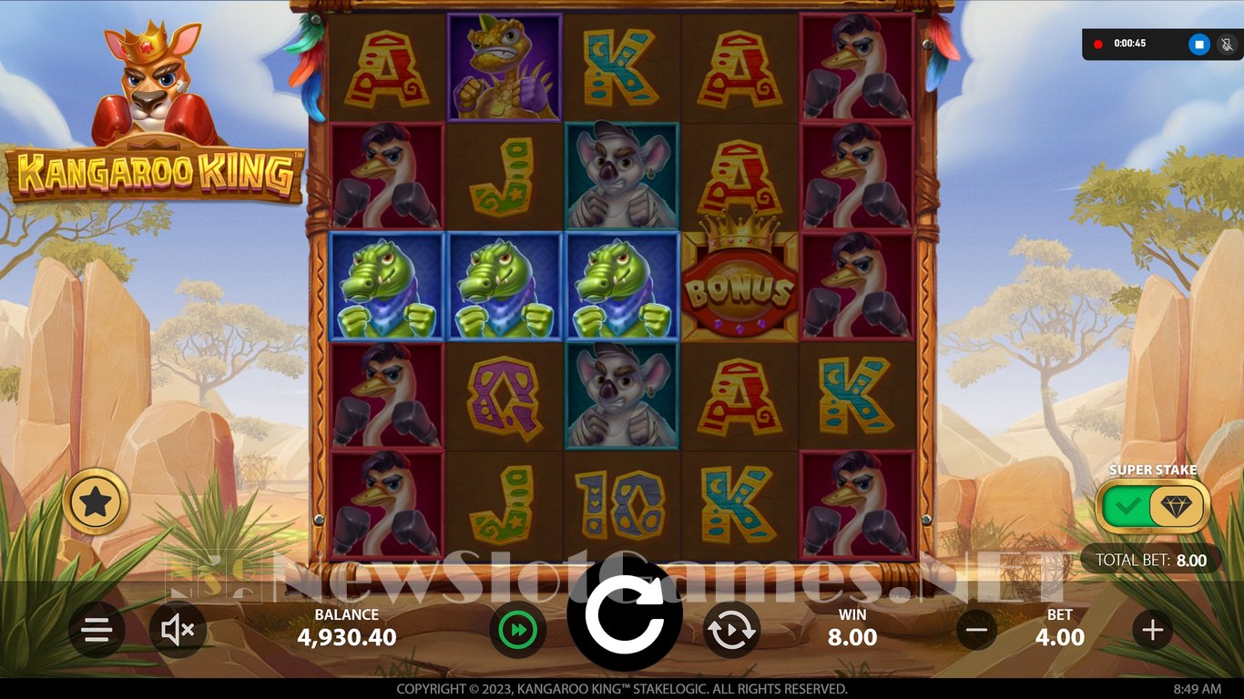 Kangaroo King Slot Slot Image in Demo - pic. 6