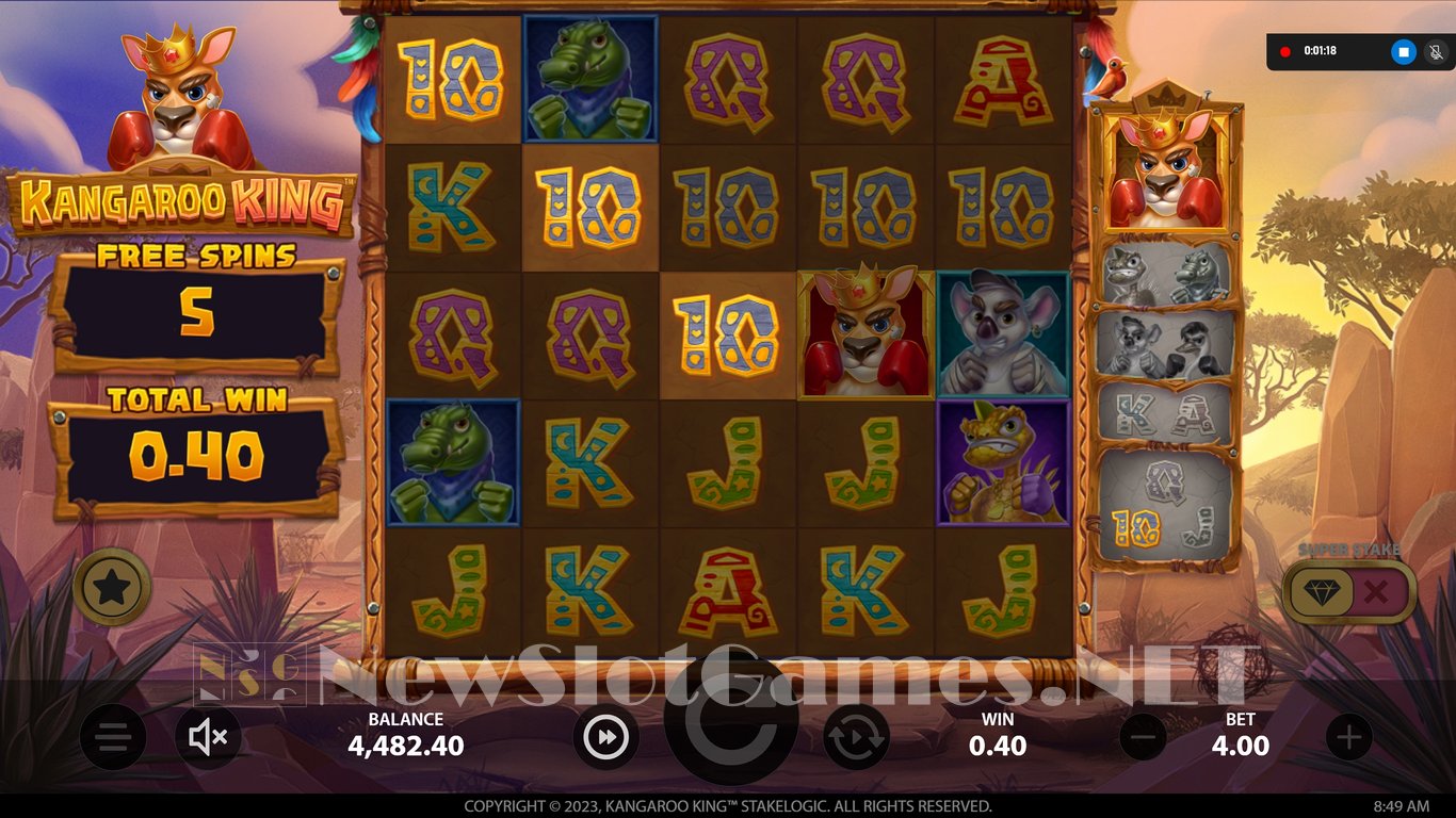 Kangaroo King Slot Slot Image in Demo - pic. 8