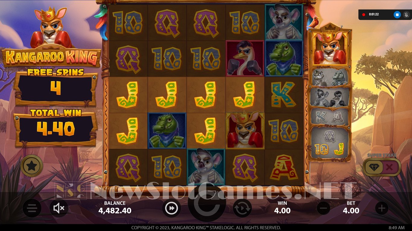 Kangaroo King Slot Slot Image in Demo - pic. 9