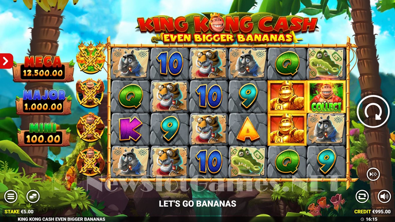 King Kong Cash Even Bigger Bananas Slot Slot Image in Demo - pic. 3