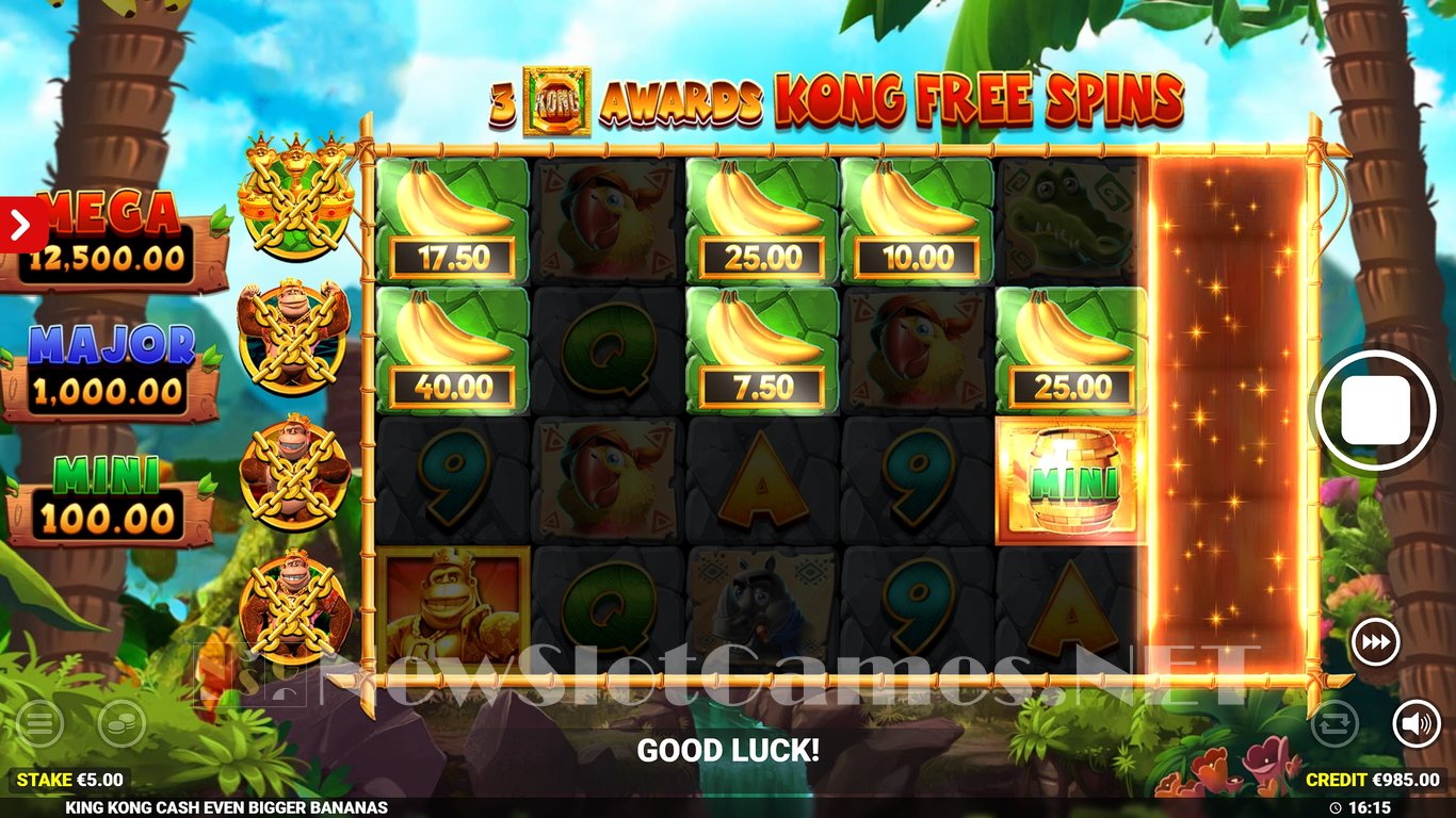 King Kong Cash Even Bigger Bananas Slot Slot Image in Demo - pic. 4