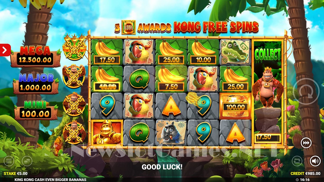 King Kong Cash Even Bigger Bananas Slot Slot Image in Demo - pic. 5