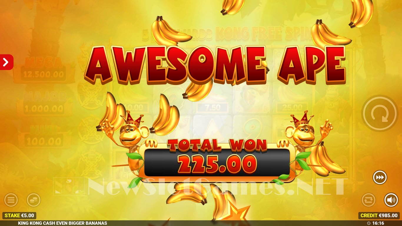 King Kong Cash Even Bigger Bananas Slot Slot Image in Demo - pic. 6