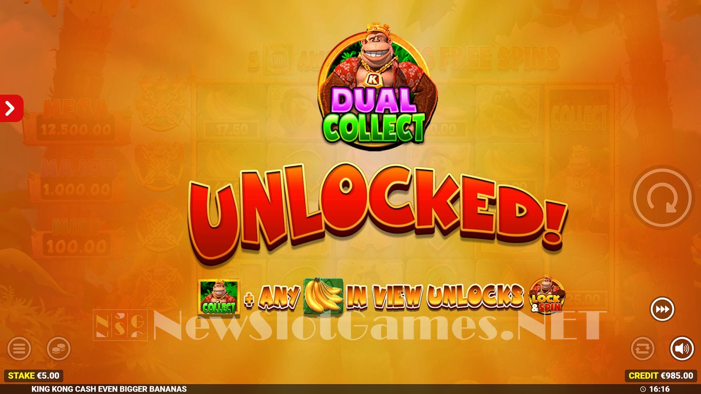 King Kong Cash Even Bigger Bananas Slot Slot Image in Demo - pic. 7