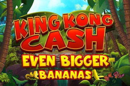 King Kong Cash Even Bigger Bananas Slot Logo