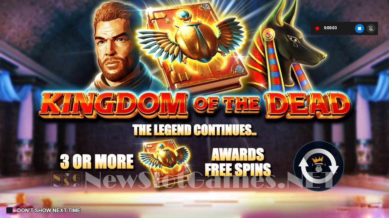 Kingdom of the Dead Slot Demo Image